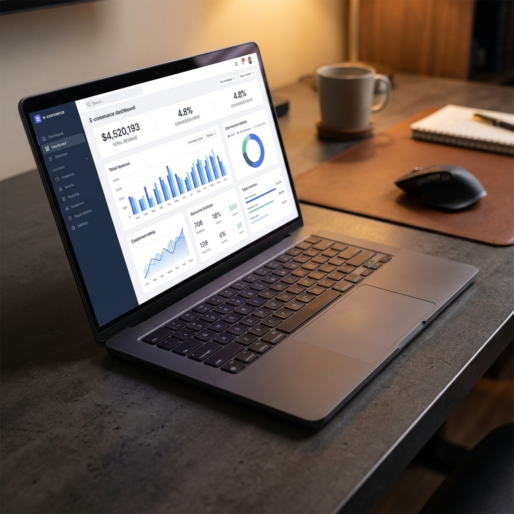 Conversion rate optimization funnel and analytics data